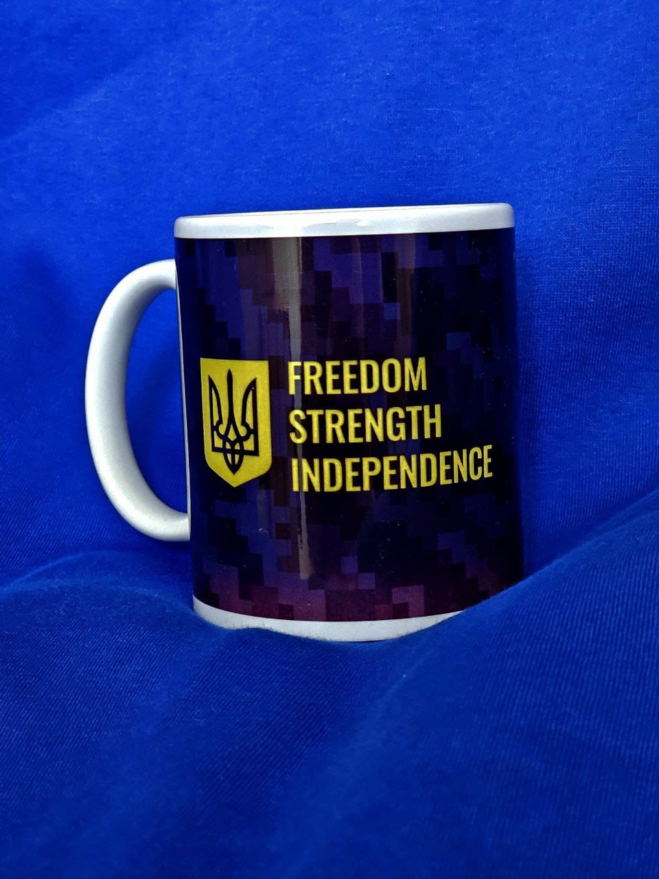 Чашка "Оберіг" темно-синя 330мл